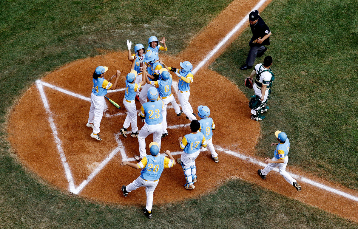 Team Hawaii is victorious over Souh Korea in the Championship Game of the Little League World Series