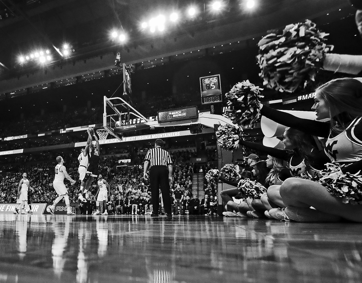 West Virginia's Sagaba Konate vs. Villanova's Omari Spellman