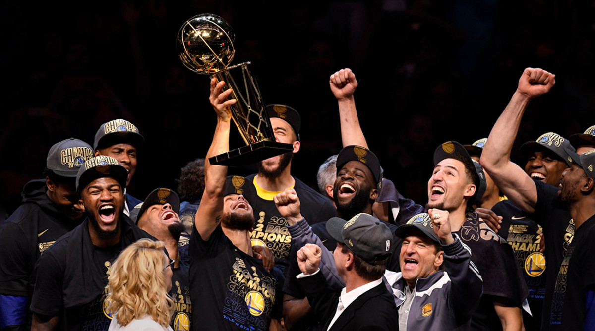 Nick Young is so happy to win his first title with the Warriors