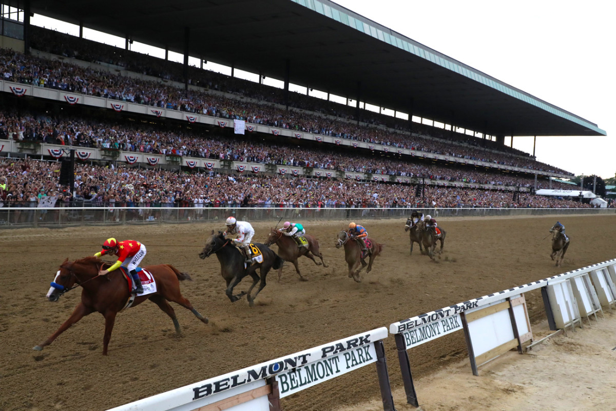 Justify holds him off for the Triple Crown.