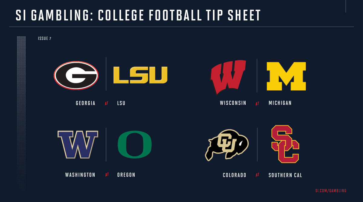 College football week 7 betting guide Odds, picks for every game