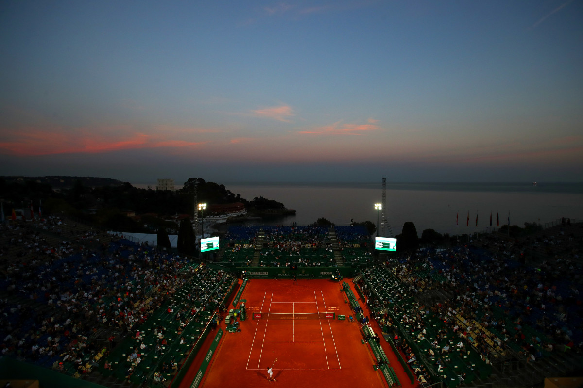 Fabuloso court central de Monte Carlo tem 'visual' diferente em ano sem  público