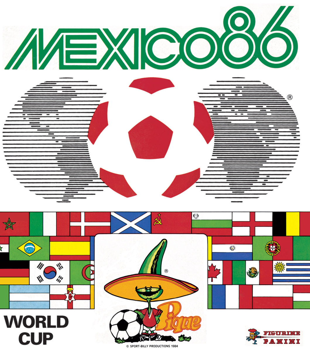 OFFICIAL Reprint LICENSED PANINI Album World Cup Mexico 86 Complete No Stickers 