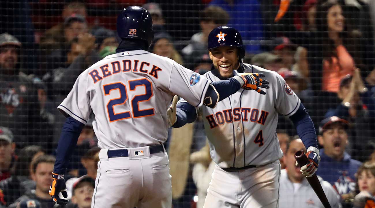 Red Sox Astros ALCS Houston slugs way to Game 1 win Sports Illustrated