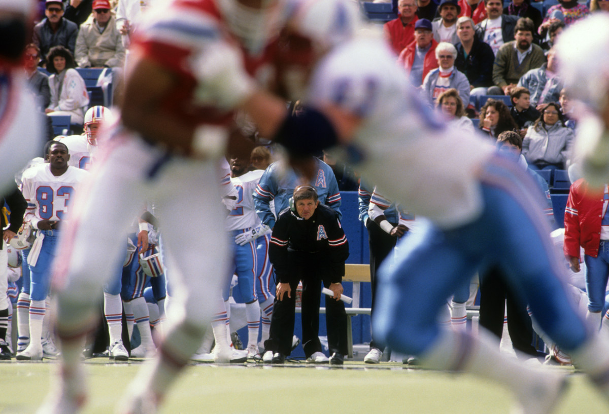 With the Oilers, Glanville made the playoffs three times in his five seasons as head coach.