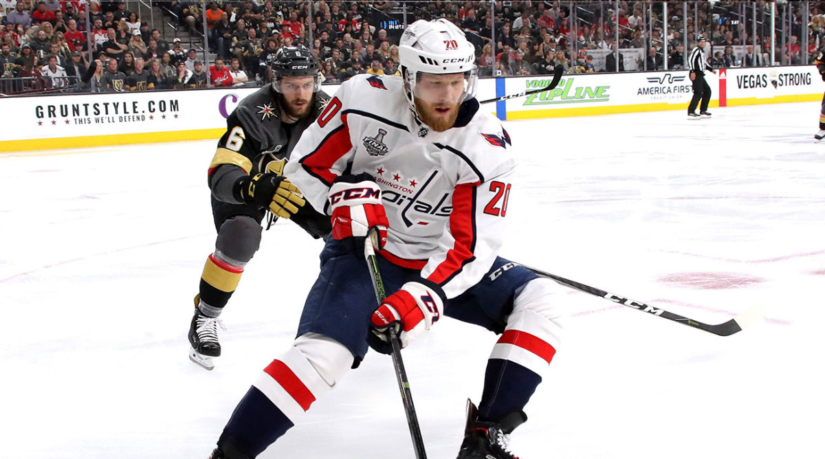 Lars Eller winning goal Capitals win first Stanley Cup video Sports