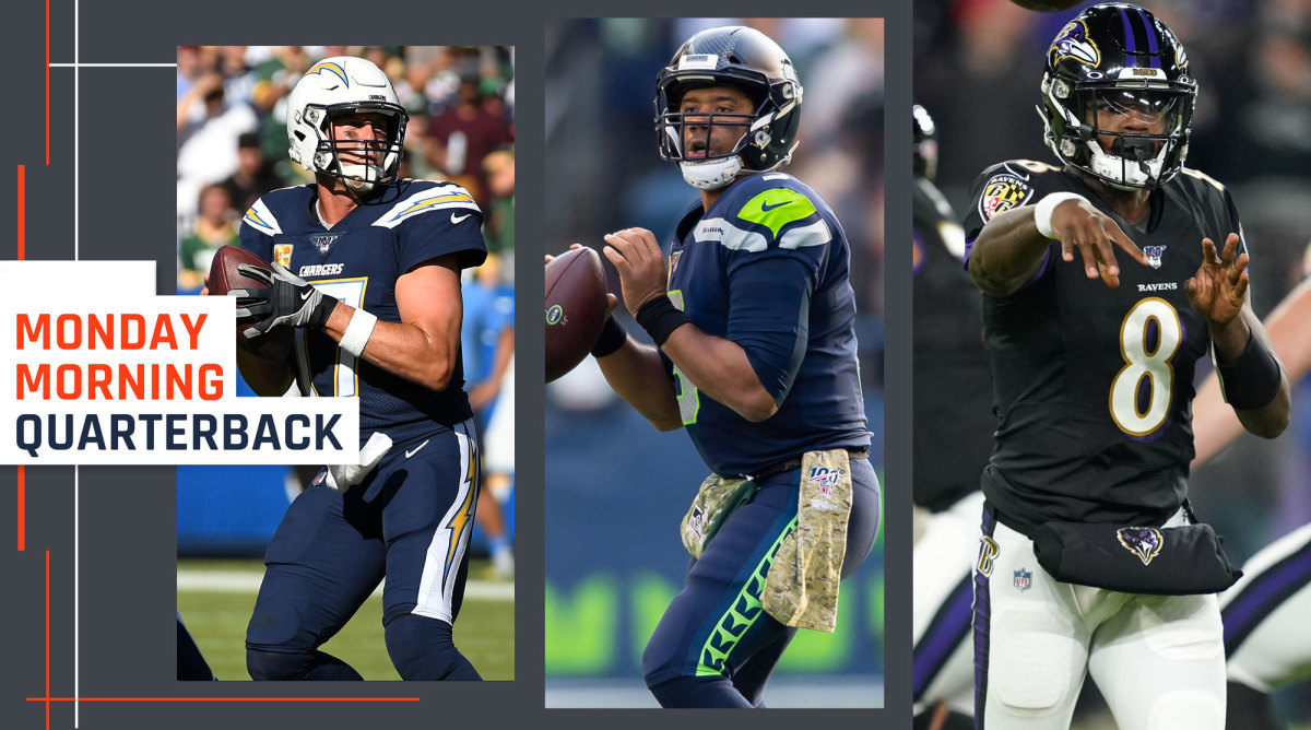 Philip Rivers, Russell Wilson, Lamar Jackson