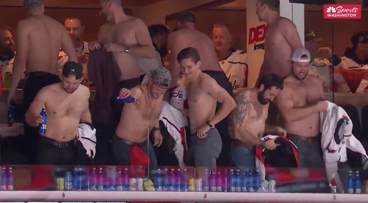 Washington Nationals celebrate World Series at Capitals game