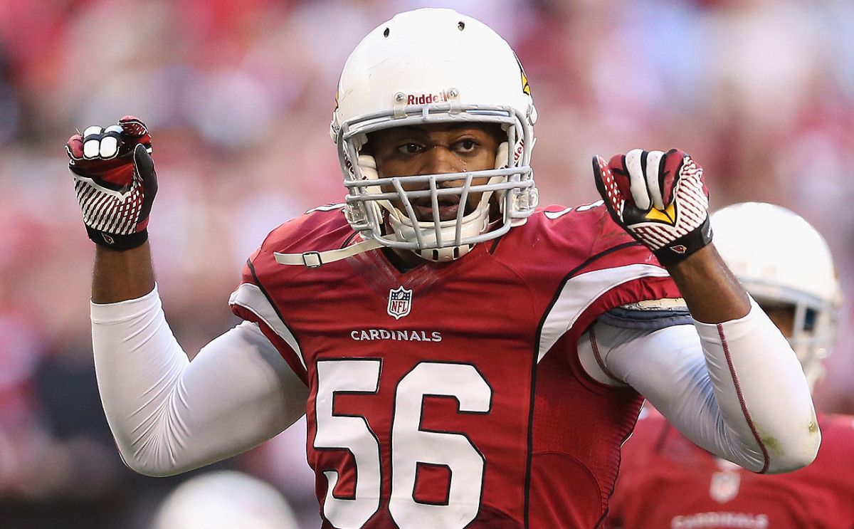 Karlos Dansby is back for his third stint in Arizona, after being there in 2004-09 and again in 2013.