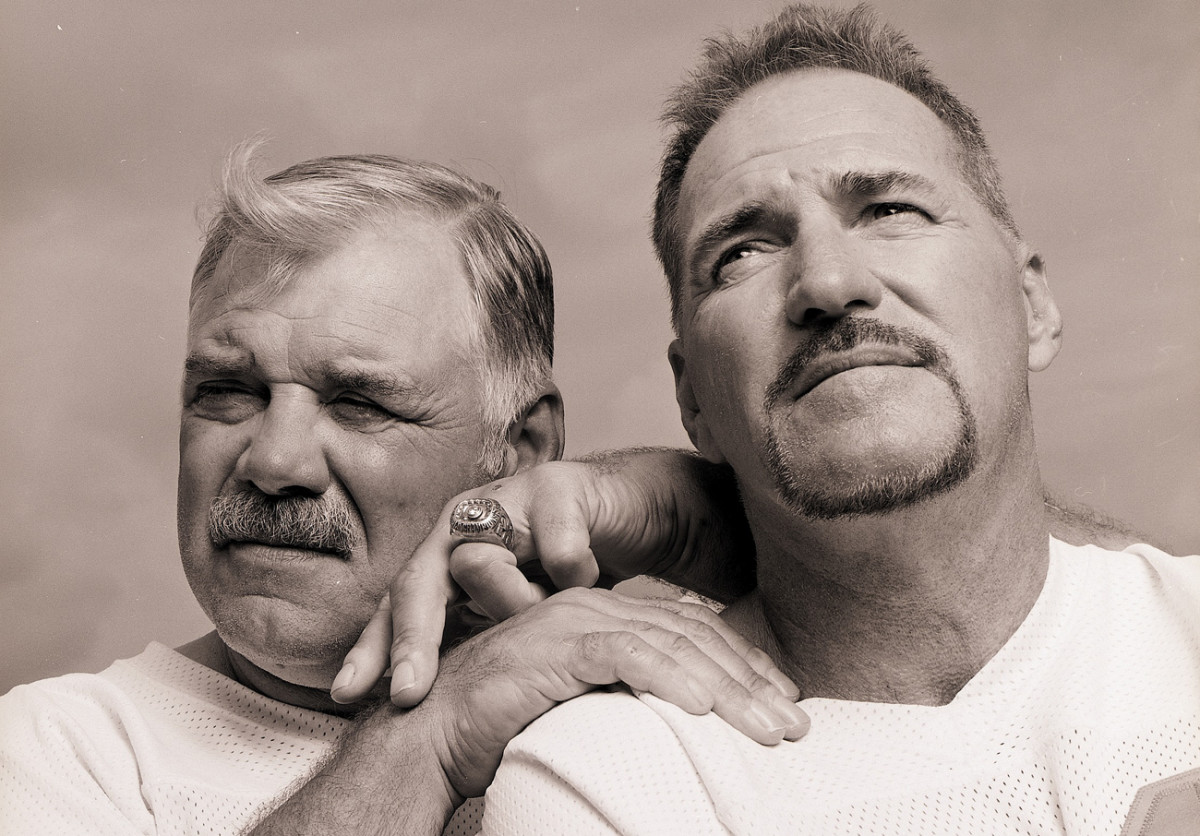 Larry Csonka and Jim Kiick, photographed for Sports Illustrated in 2002.