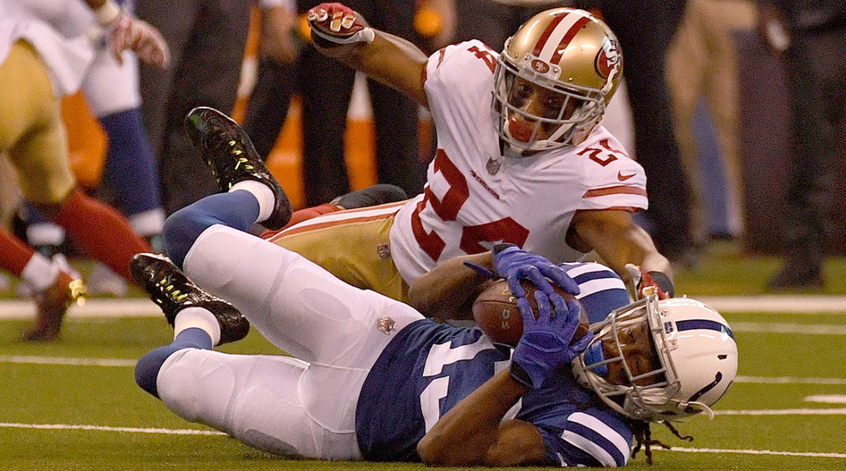 T.Y. Hilton apologized Tuesday after blaming teammates for the Colts' loss to the Jaguars.