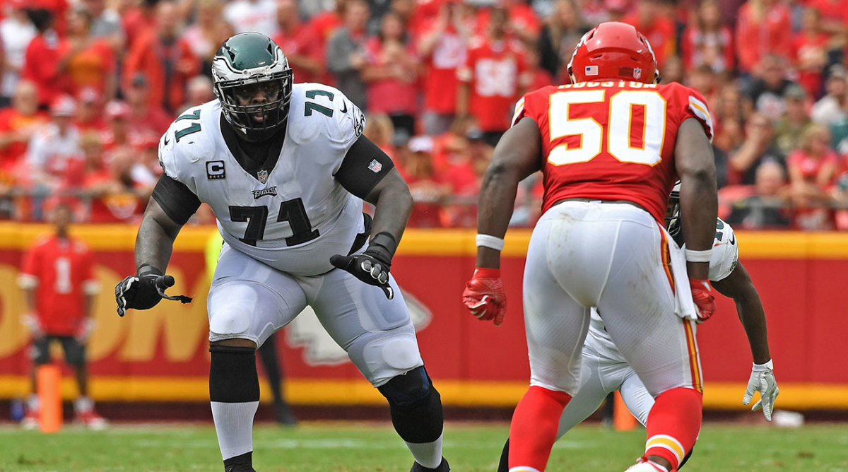 If the Eagles are going to keep their momentum going, they'll have to do it without left tackle Jason Peters.