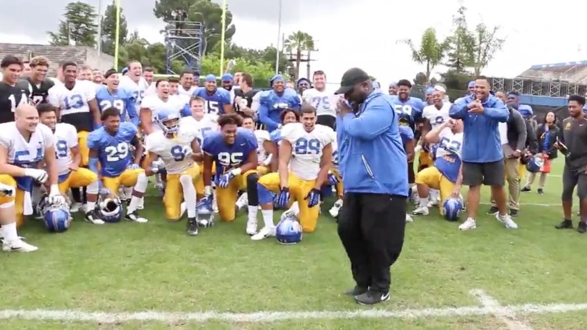 SJSU football coach Alonzo Carter dances to MC Hammer (video) Sports