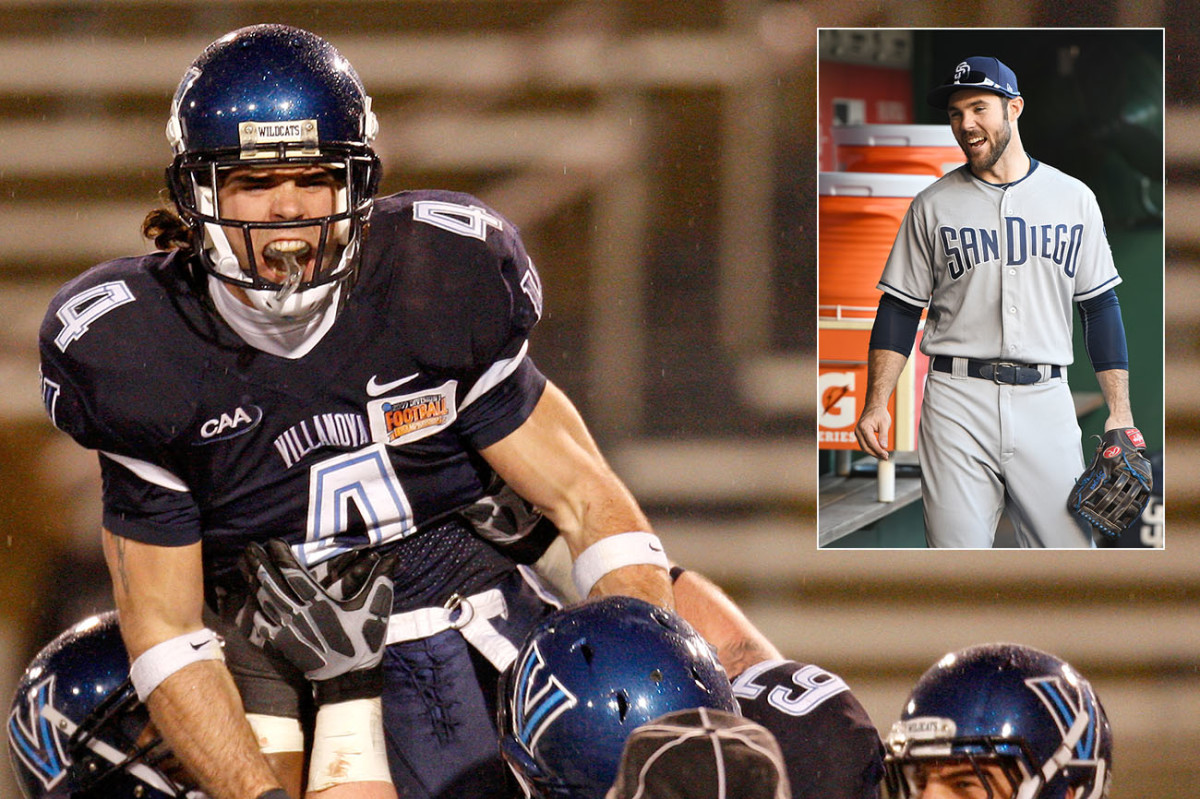 Szczur, a two-sport star at Villanova, was a mid-round NFL draft prospect but chose to go baseball-only in the pros.