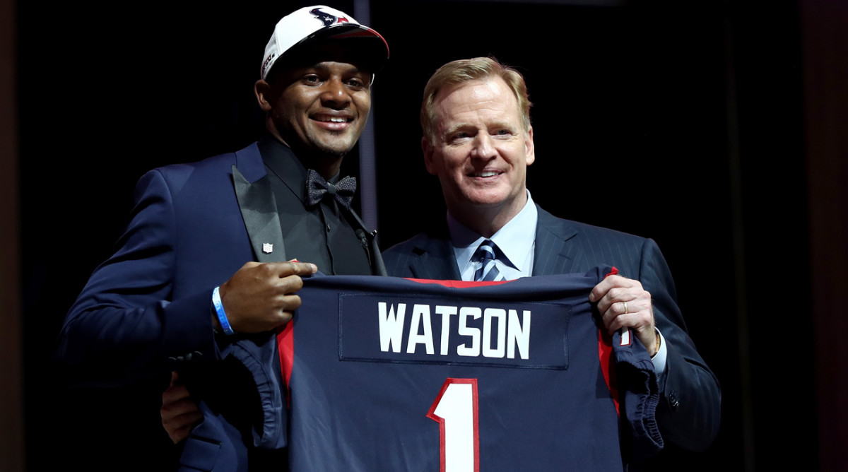 Deshaun Watson had a big night at the draft in part because of an even bigger night he had in early January.