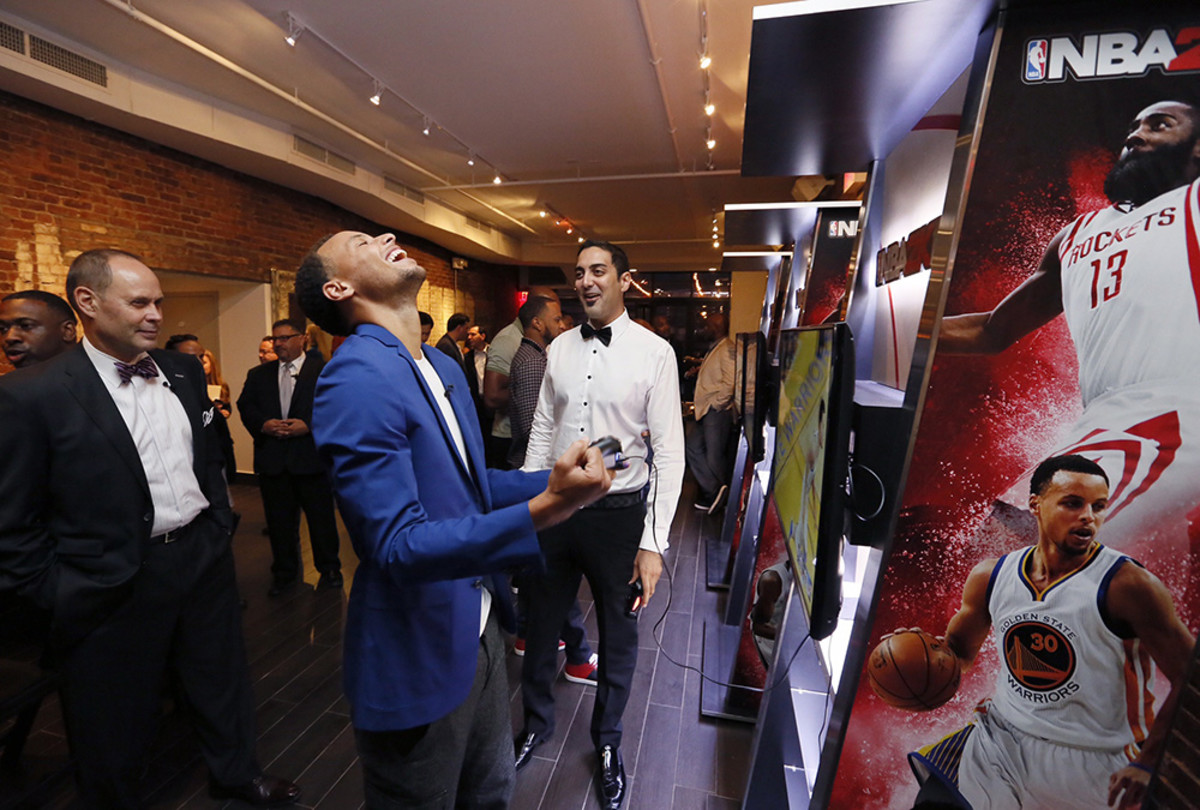 Ronnie Singh and Stephen Curry