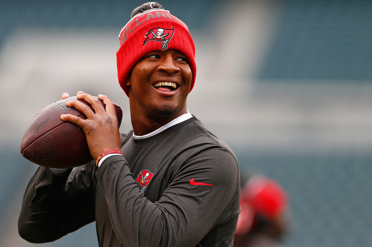After a 6-10 record as a rookie, Jameis Winston helped lead the Bucs to a 9-7 finish in his second season at the helm.