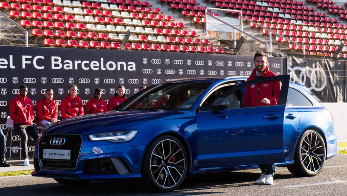 LUJO Los Audi que han escogido los jugadores del Barça Sports