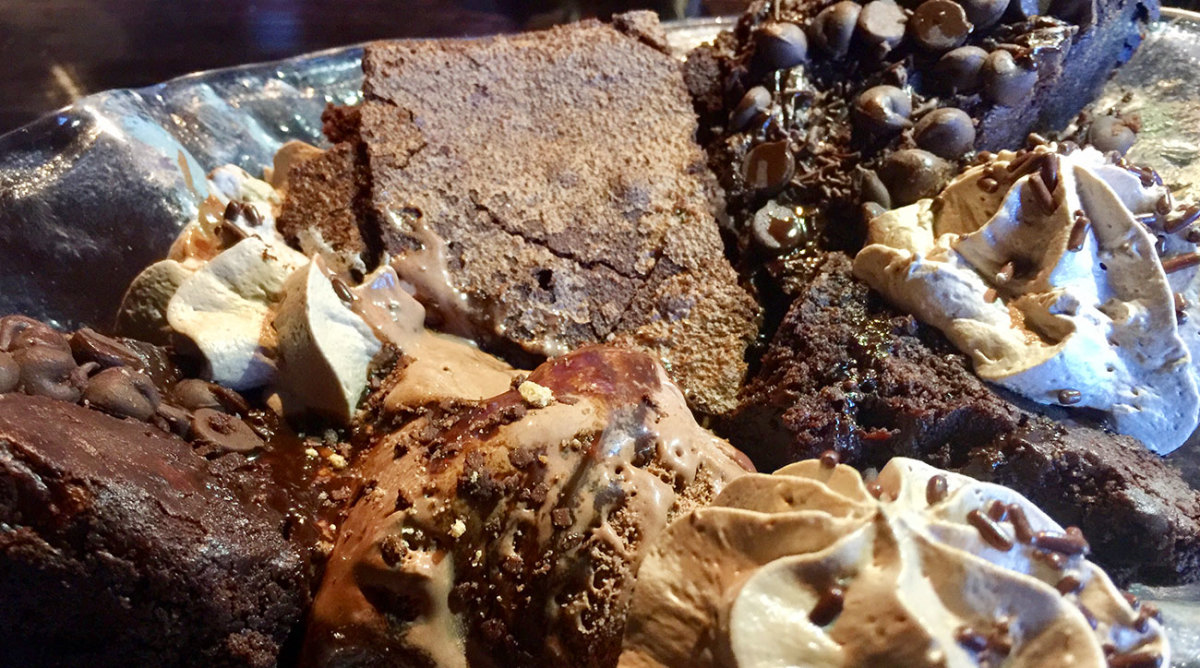 The chocolate bark sundae from Toothsome Chocolate Emporium and Savory Feast Kitchen. 