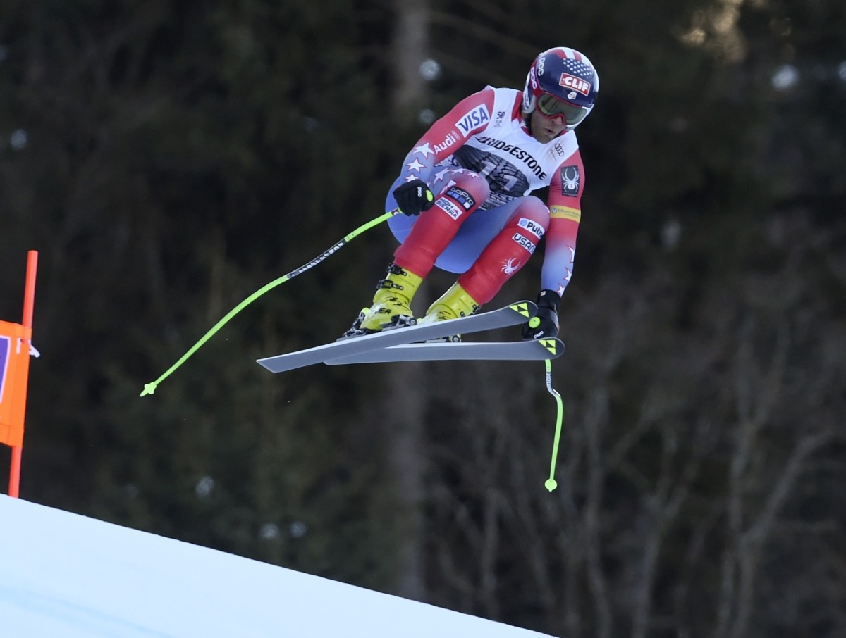 Ganong wins downhill race overshadowed by crashes, injuries Sports