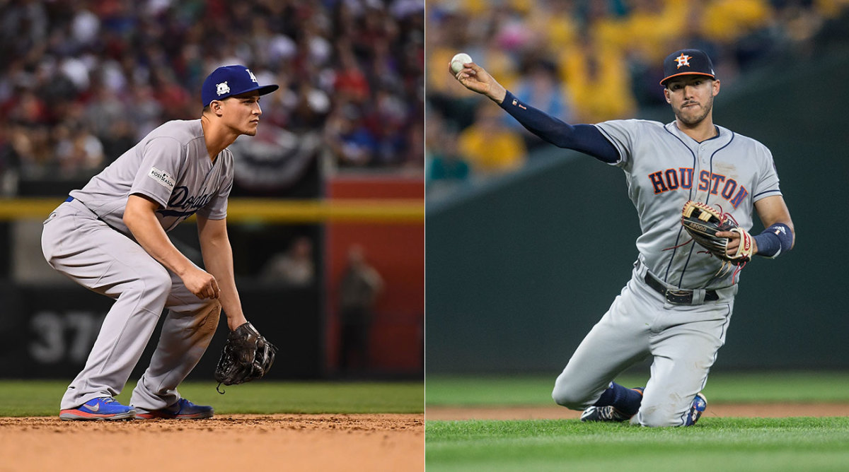 World Series position breakdown Corey Seager vs. Carlos Correa