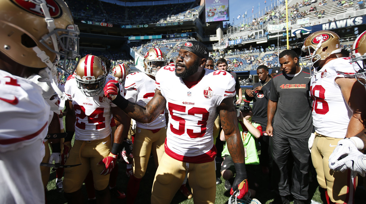 NaVorro Bowman has plenty to play for, even if the 49ers won't be competing into late January this season.