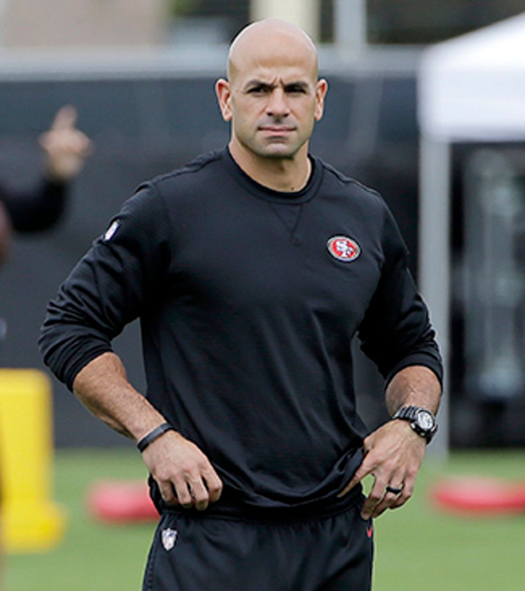 Saleh is entering his first year as a defensive coordinator.