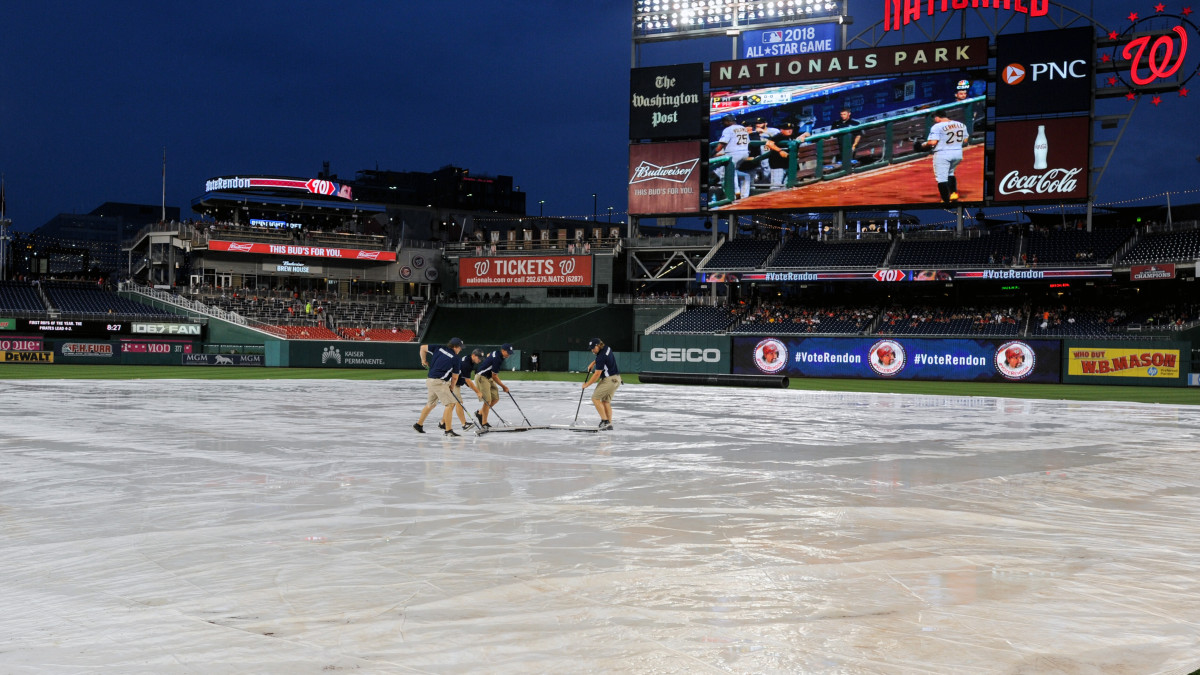 The Washington Nationals have weird rain delays Sports Illustrated