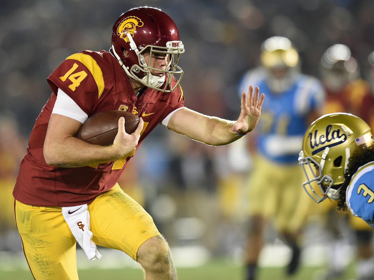 After an impressive close to a season he started on the bench, Darnold is on this year's Heisman Trophy short list.