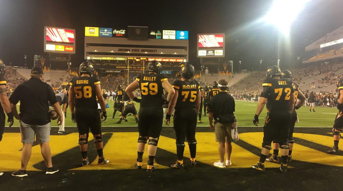 The Sun Devils, pregame.