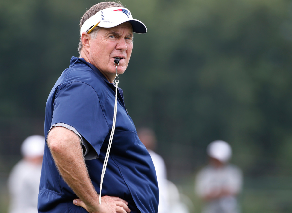 Bill Belichick brought the Patriots to West Virginia last week for a couple practice sessions with the Texans.