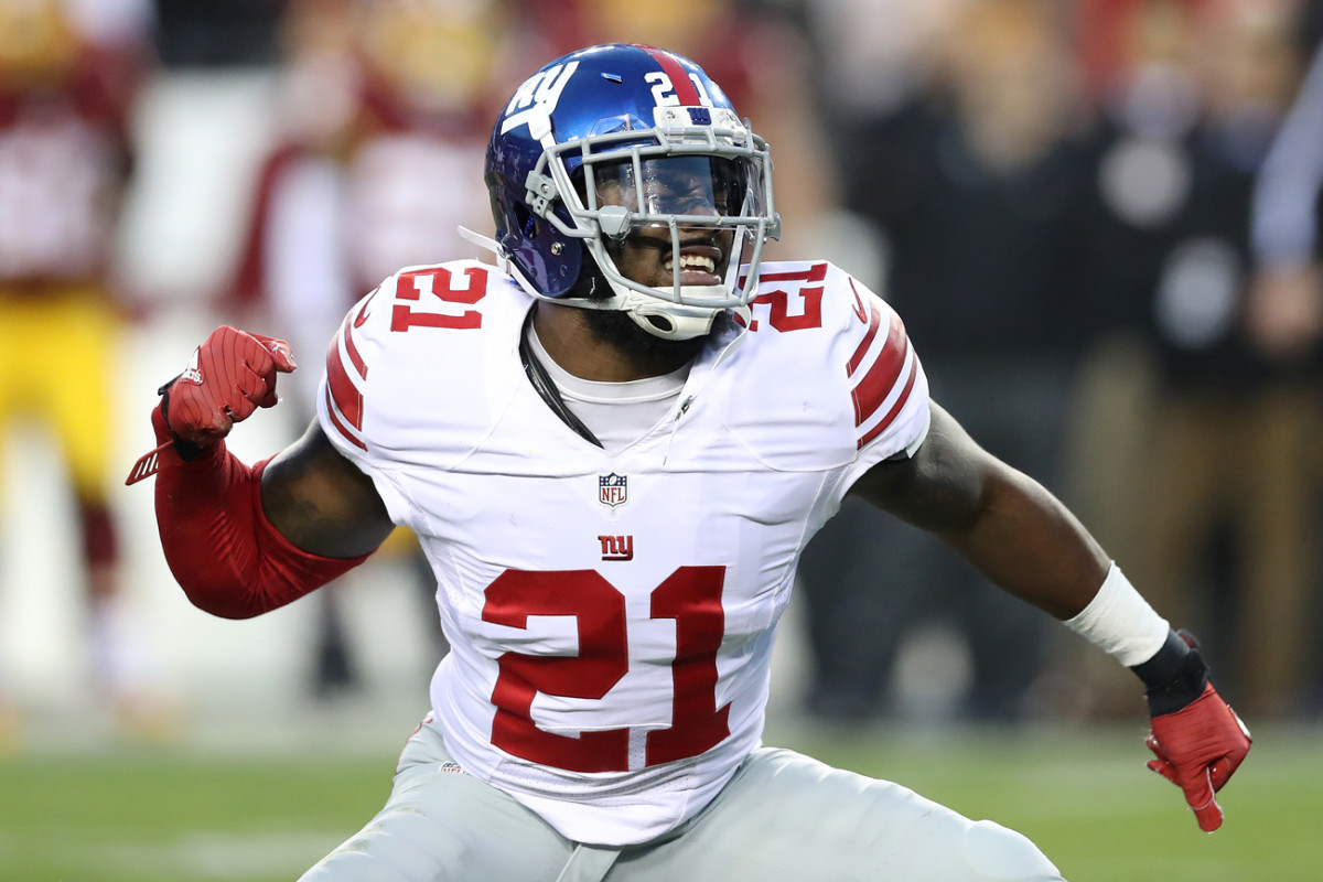 Giants safety Landon Collins finished third in NFL defensive player of the year voting last season.
