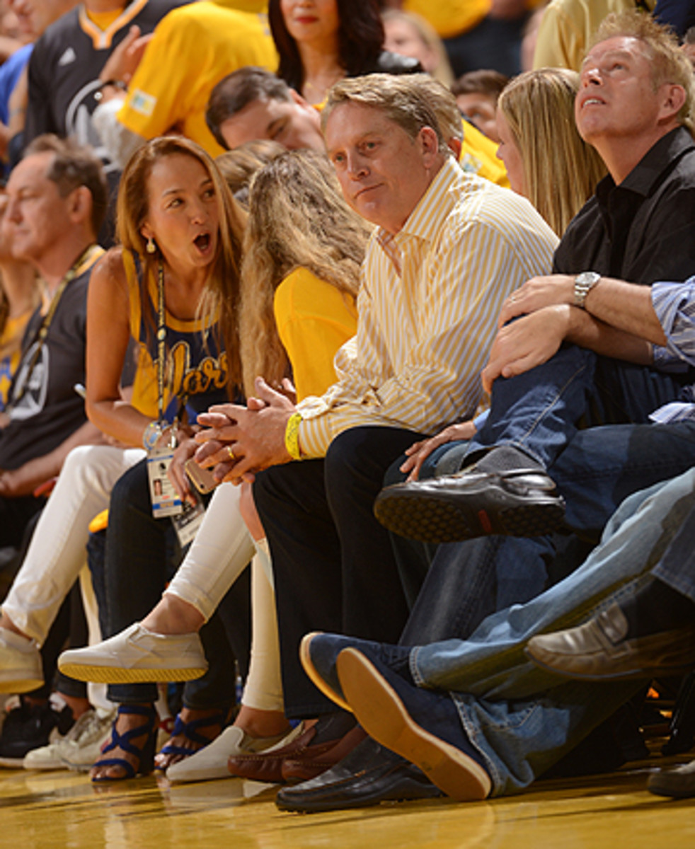 Del Rio is a diehard Warriors fan.