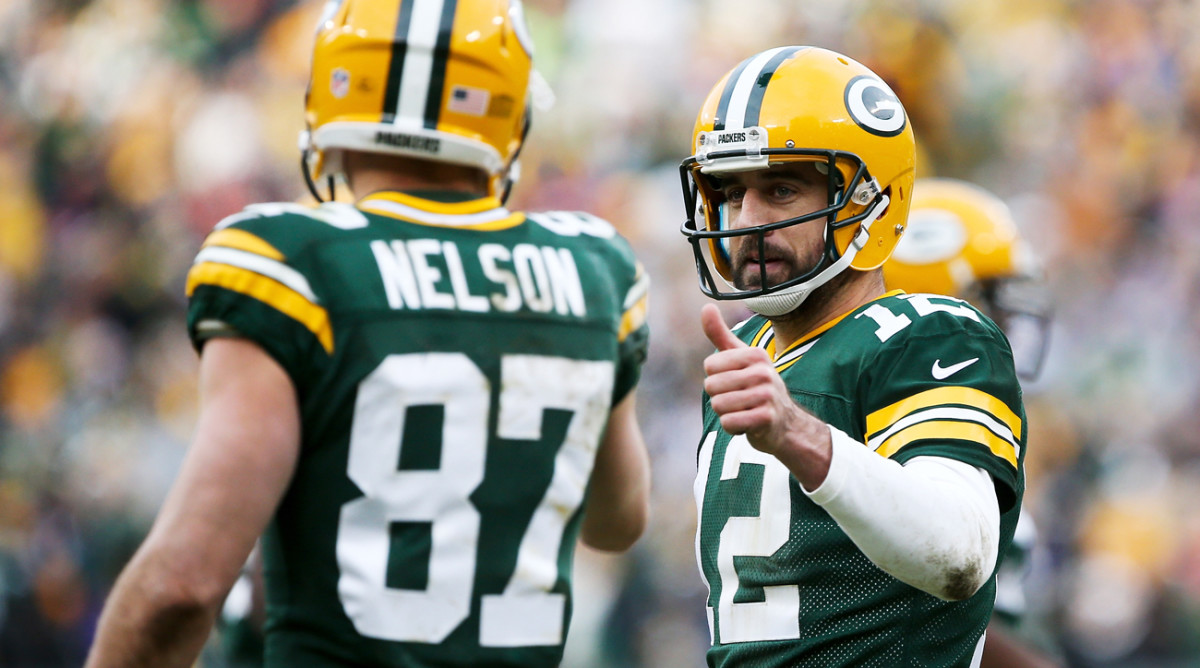 Aaron Rodgers’ 40 TD passes this season were the most in his career since 2011.