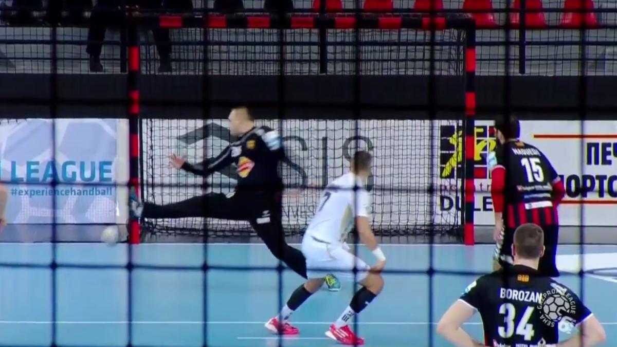 Croatian handball penalty shot uses amazing spin (video) Sports