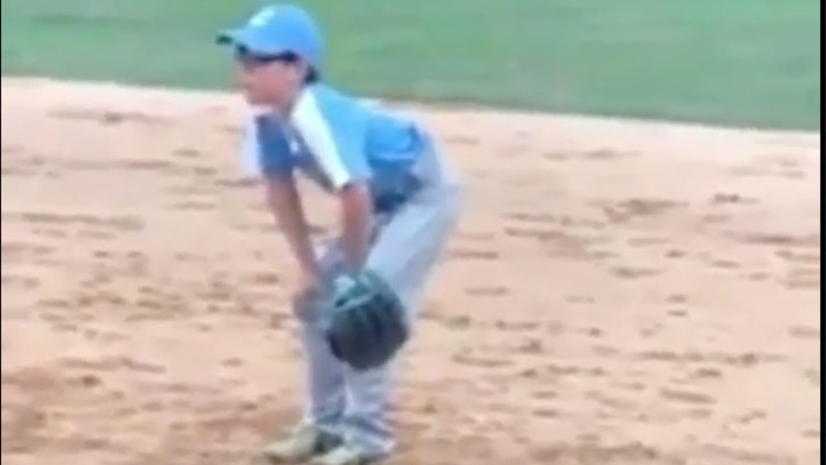 Video Kid can't believe he caught the baseball Sports Illustrated