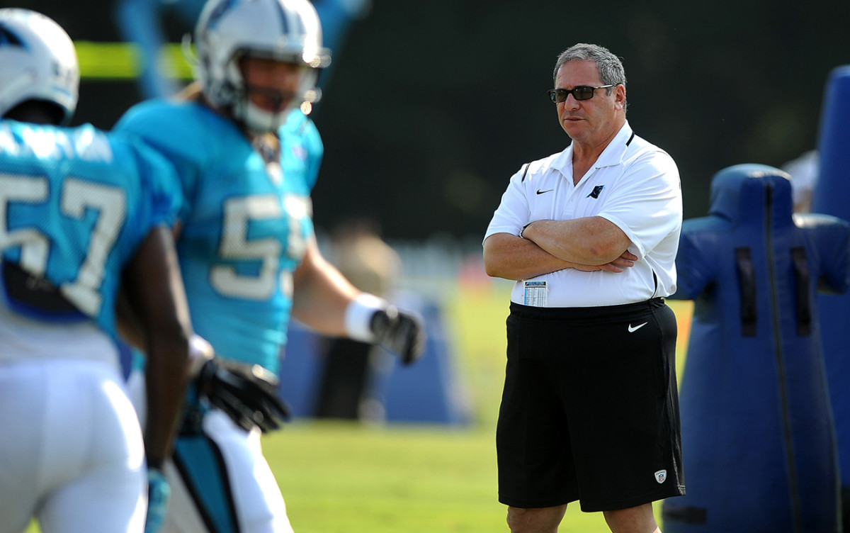 Dave Gettleman’s four-year tenure as Panthers GM ended when he was fired last week.