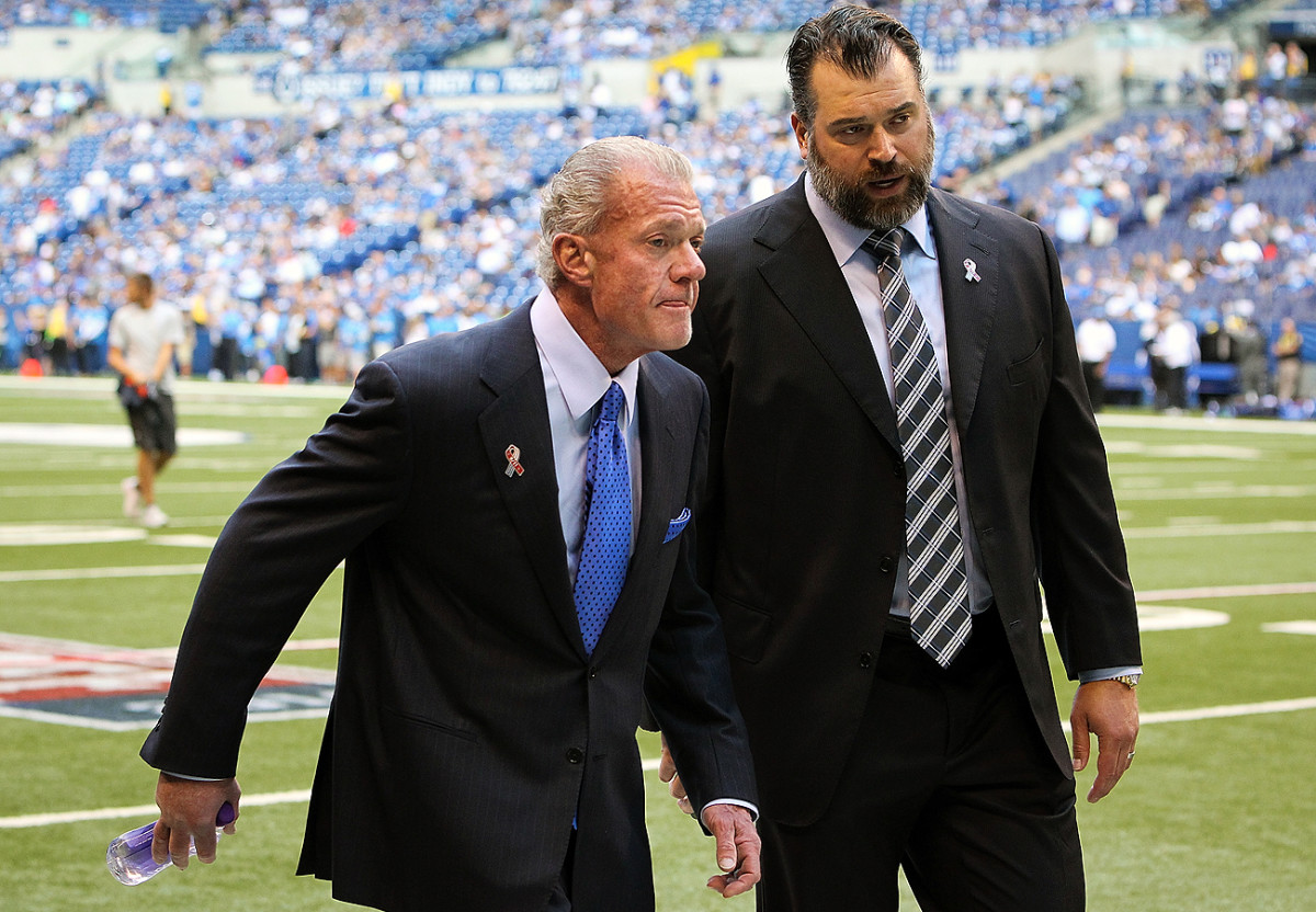 Colts owner Jim Irsay fired Ryan Grigson as the team’s GM after five seasons.