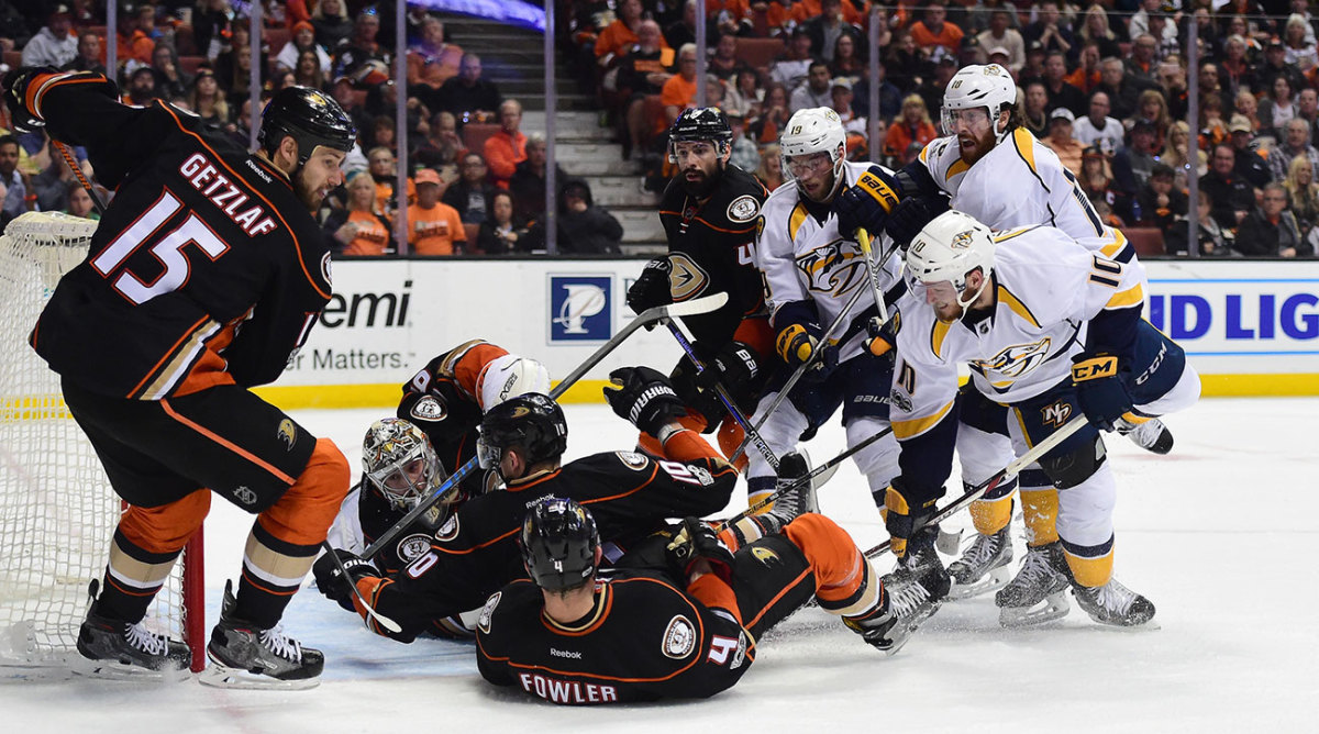 NHL Playoffs: Predators take Game 1 vs. Ducks in OT - Sports Illustrated