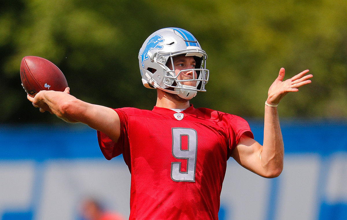 Matt Stafford worked with independent quarterback coaches in the offseason to fine-tune his mechanics and mental approach.