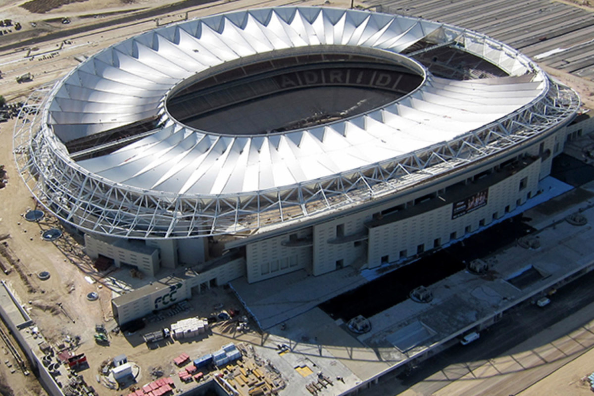 Atletico Madrid's New Stadium: Wanda Metropolitano (PHOTOS ...