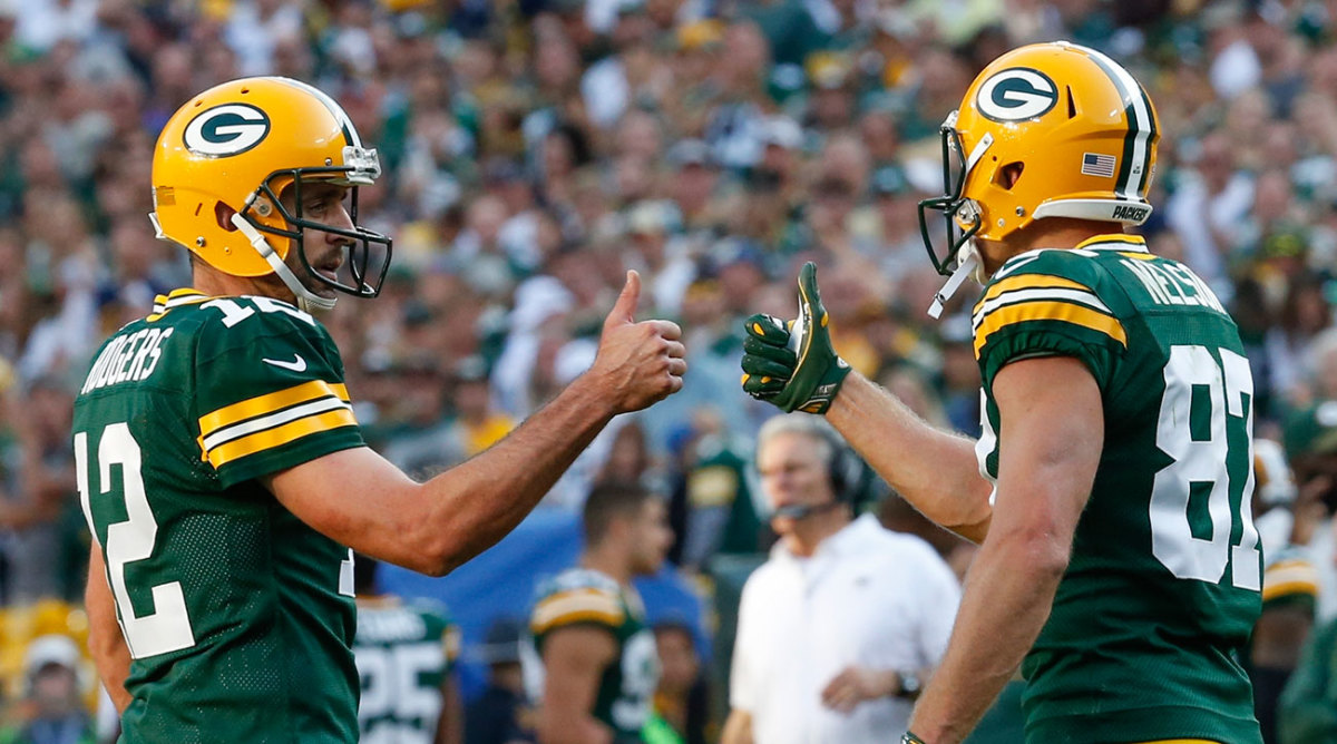 Aaron Rodgers' only touchdown was a 32-yard connection with Jordy Nelson, but it was enough to lift the Packers over the Seahawks.