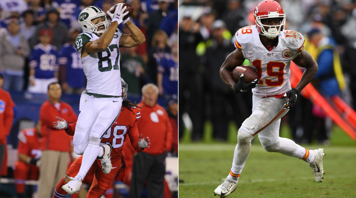 Wideouts Eric Decker and Jeremy Maclin unexpectedly hit the market in June after they were released.