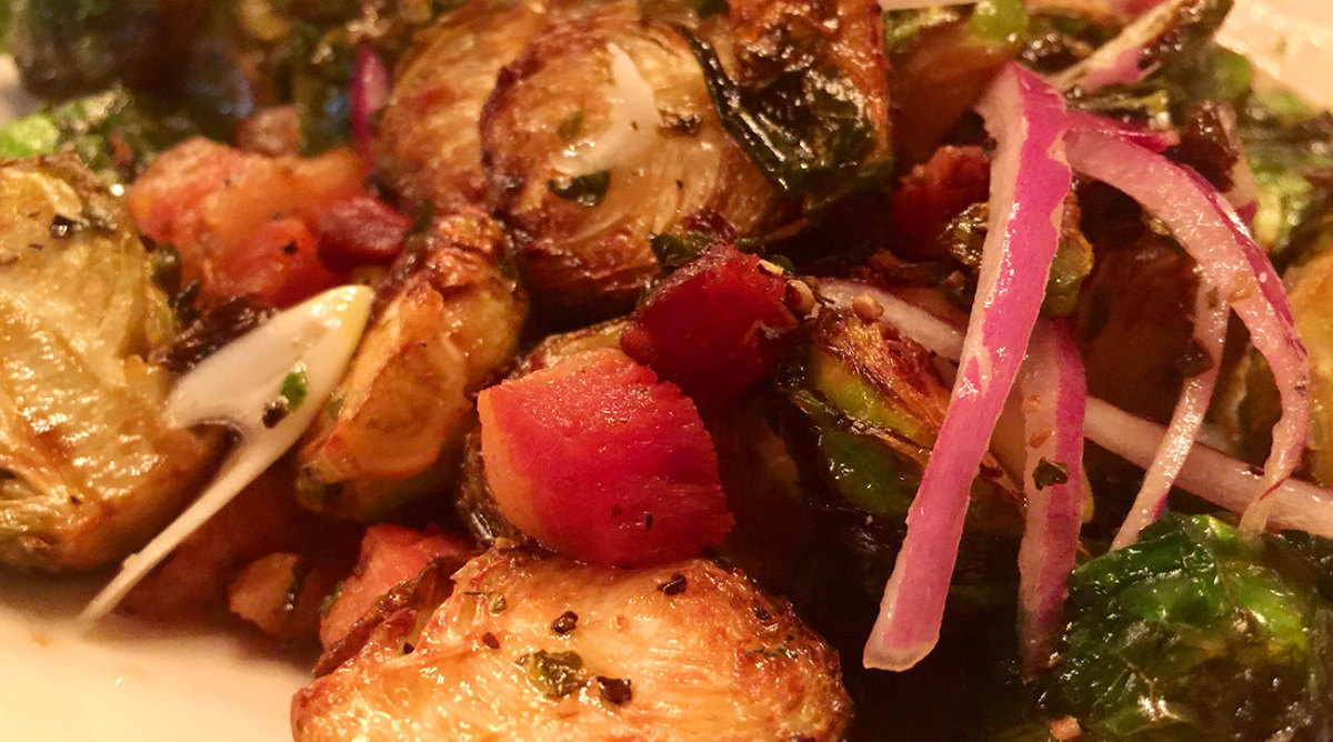 Brussel sprouts from Dumbwaiter.