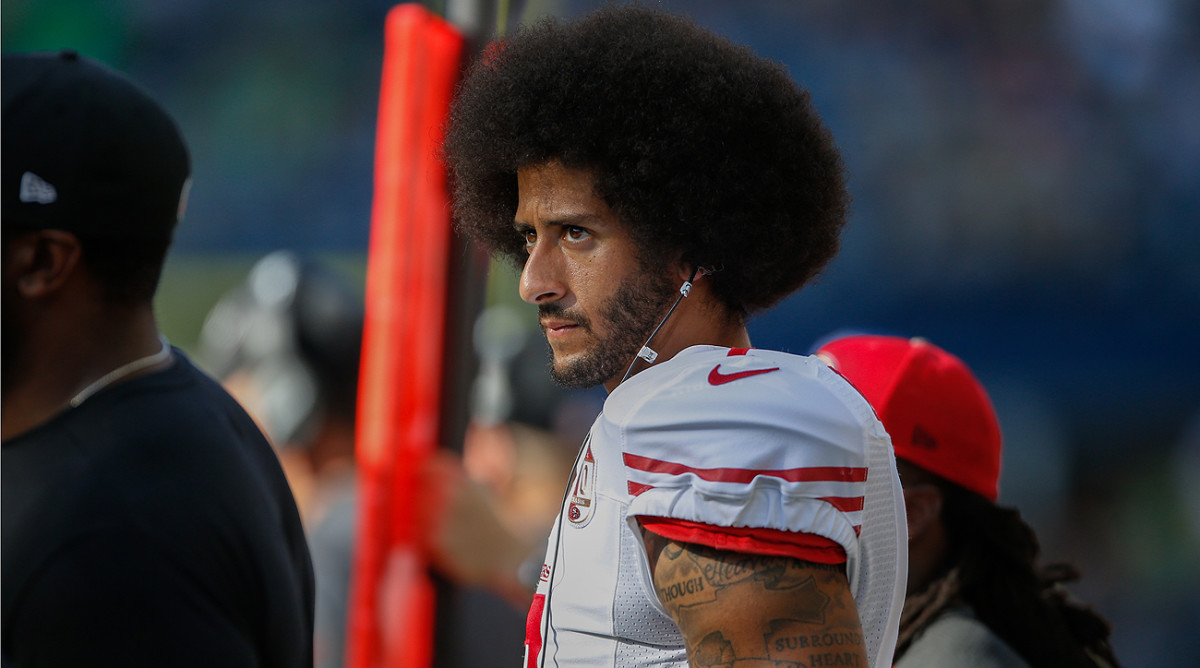 Colin Kaepernick is not expected to be in a uniform on an NFL sideline when the regular season begins next week.