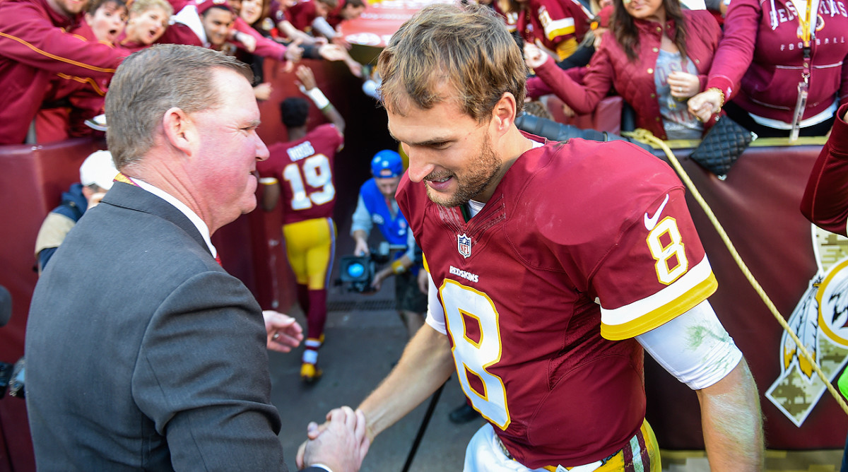 Kirk Cousins’ contract situation was one of the circumstances that led to Scot McCloughan losing his job with the Redskins.