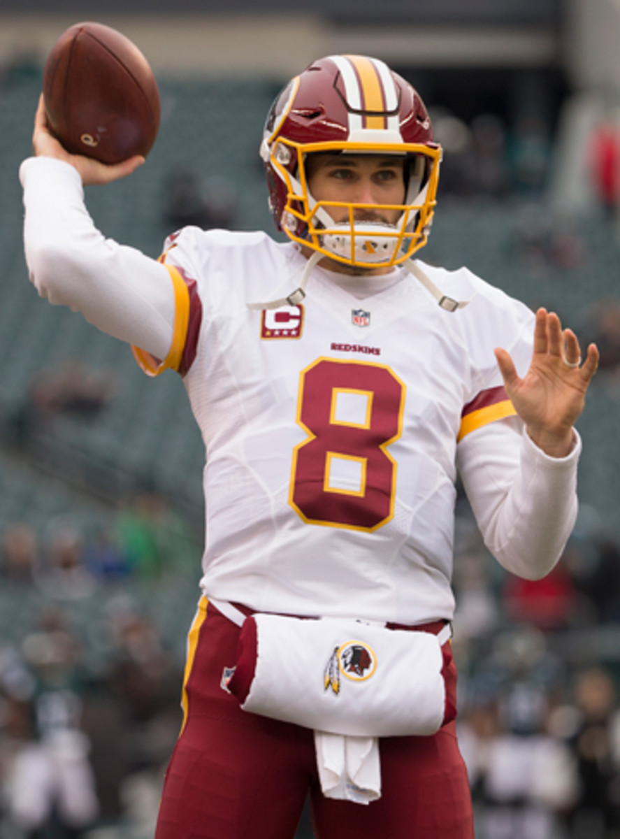 Kirk Cousins played on a one-year contract in 2016 and will do it again in 2017; the combined total salary for both seasons is nearly $44 million.