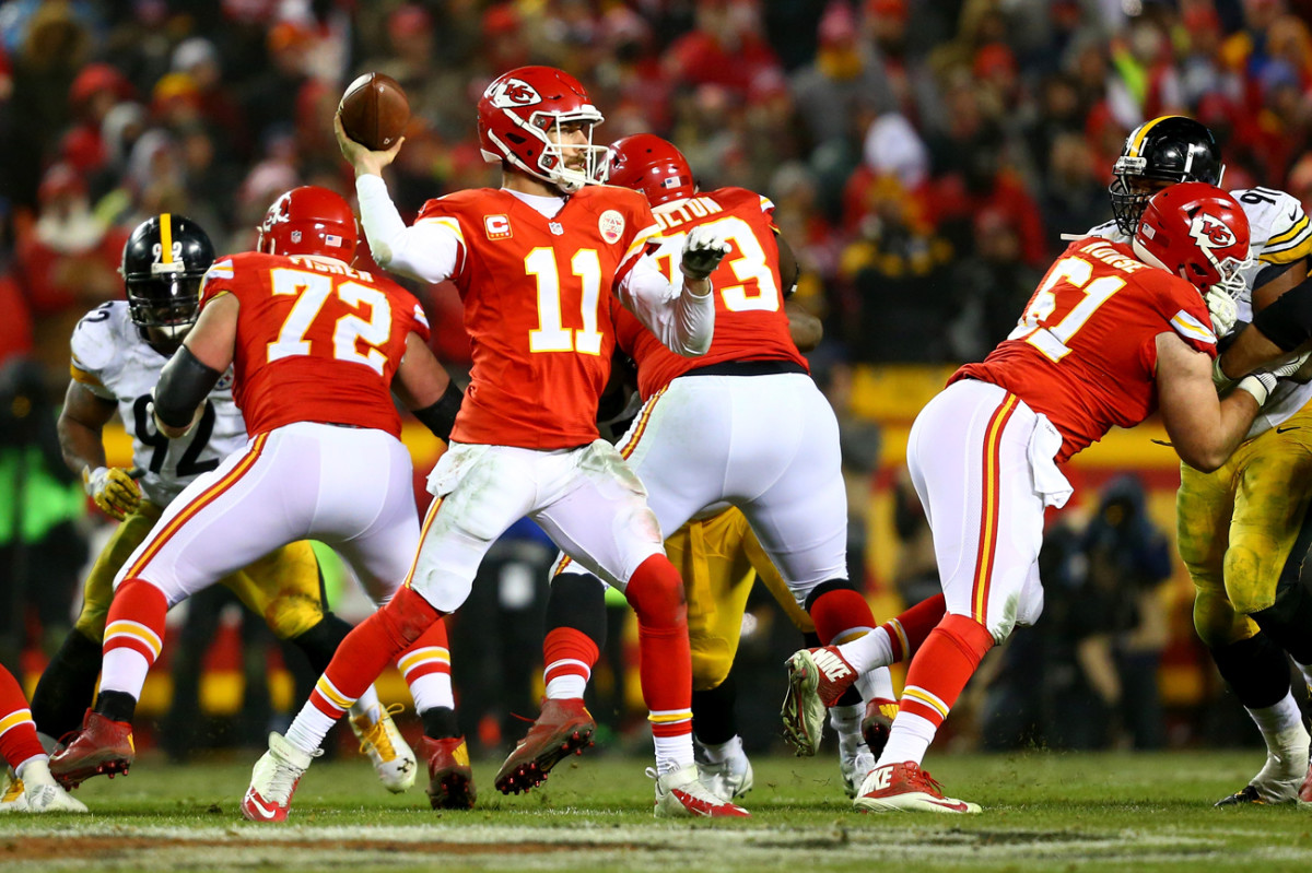 Alex Smith and the Chiefs enter the 2017 season coming off back-to-back appearances in the AFC divisional playoff round.