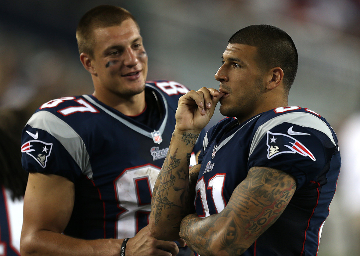Rob Gronkowski and Aaron Hernandez came into the NFL in the same draft (2010) and immediately contributed for the Patriots.