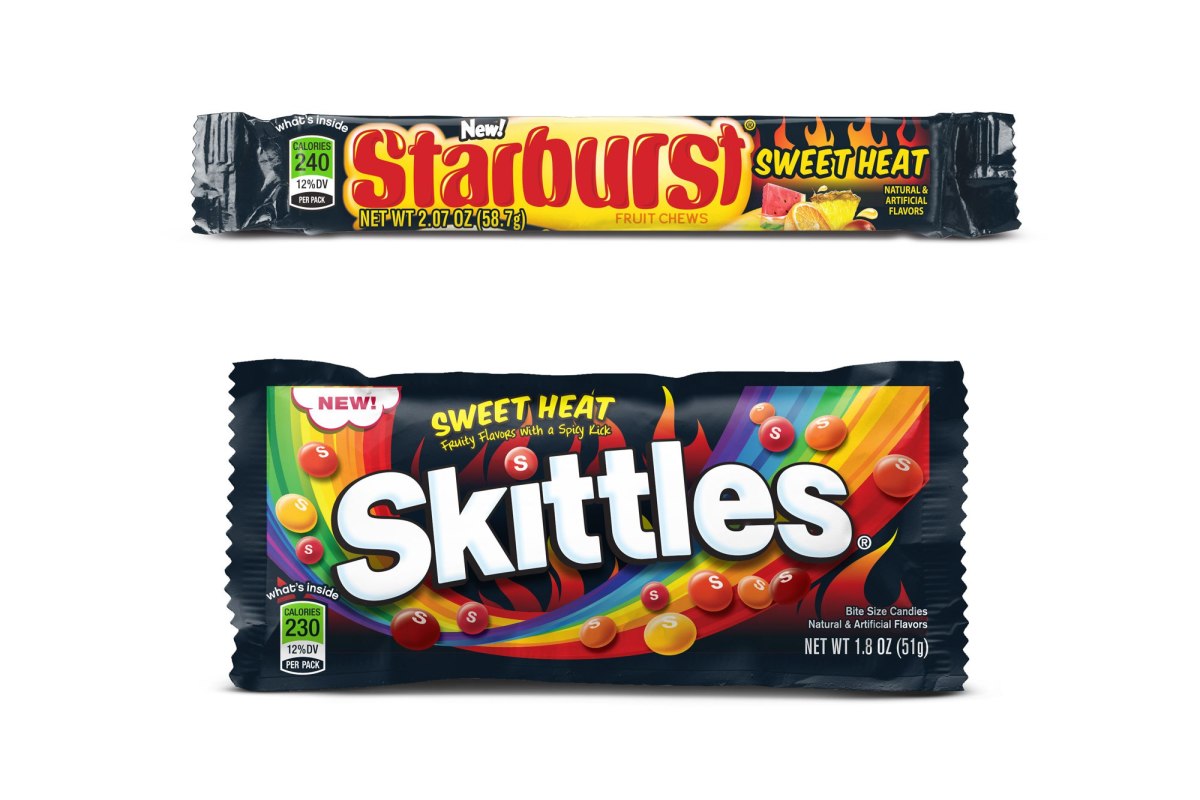 Skittles, Starburst sweet heat spicy flavors Sports Illustrated